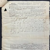 John M. Brown and Benjamin Cheever Writ of Attachment